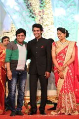 Hero Aadi Wedding Reception Photos